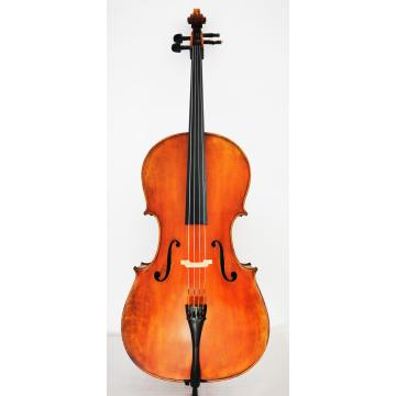 Violoncello professionale in acero fiammato antico fatto a mano