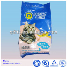 China manufacturer plastic packaging cat food bag