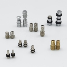 Iron Shelf Support for Glass Chrome Plated Invisible Shelving