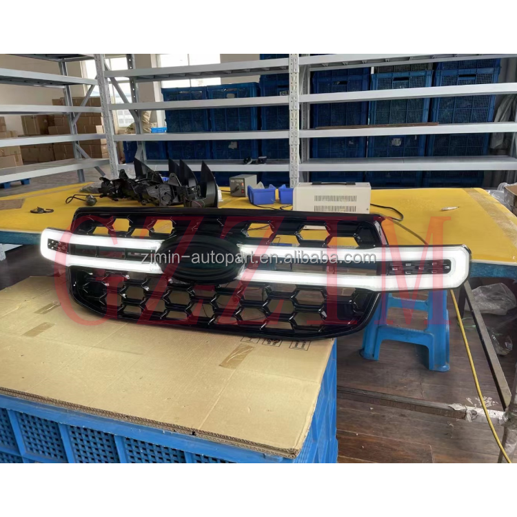 Auto Parts Car Grille ABS Plastic Front Grille For Range r 2022 T9 With LED