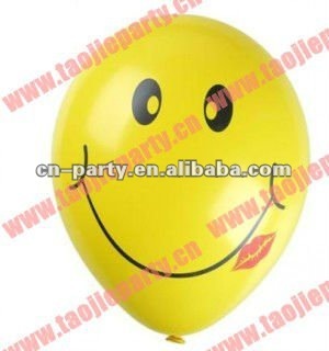 Face Printed Latex Balloon
