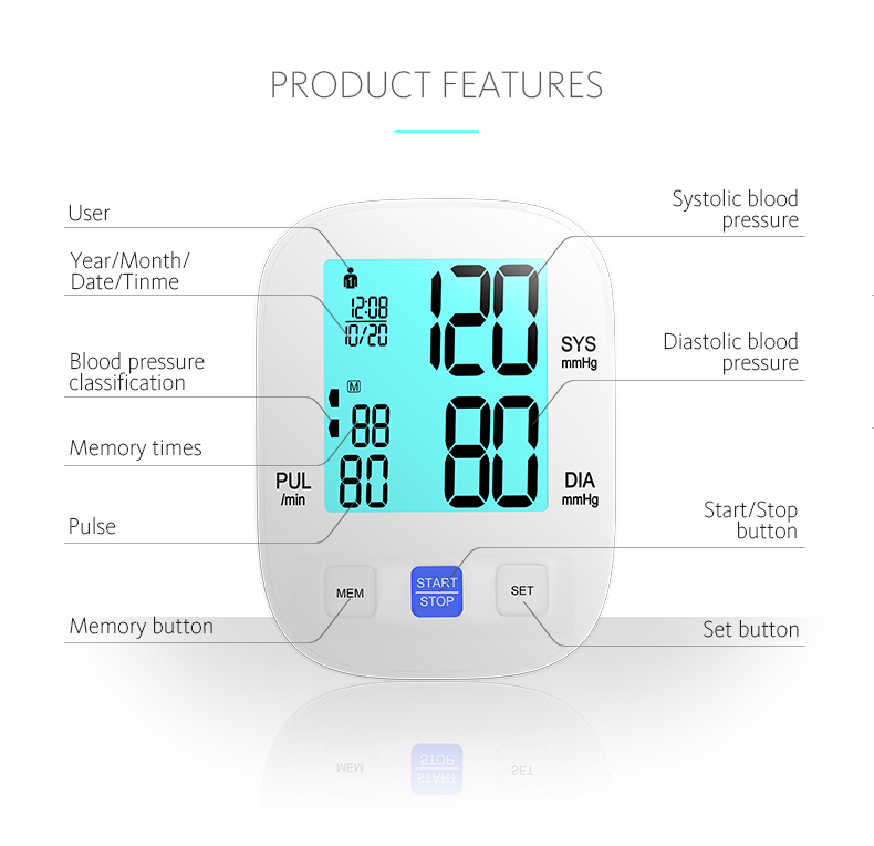 rechargeable bp monitor