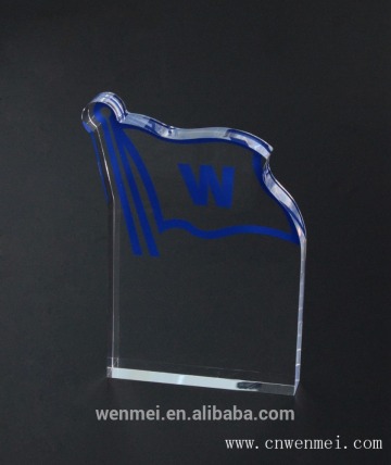 New custom shaped acrylic awards from China