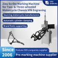 Zixu Scribe Marking Machine for Motorcycle Chassis VIN Engraving