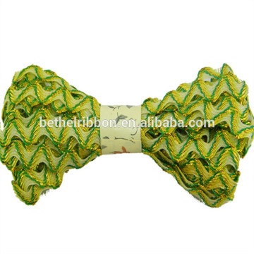 Top grade OEM woven grosgrain ric rac ribbon