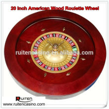 20inch wood roulette wheel roulette game