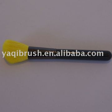 yellow hair powder brushes