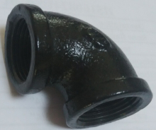 90 Degree Elbow, BS malleable cast iron