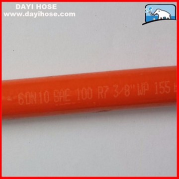 synthetic fibre braid rubber resin hose