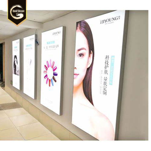 LED frameless fabric light box sign