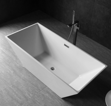 Rectangle Cheap Freestanding Acrylic Bathtub