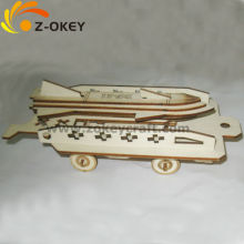 new style 3D tank plywood model for decorations