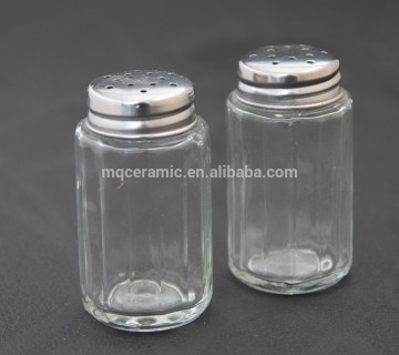 Glass Salt and Pepper Shakers