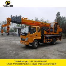 Mobile Crane Trucks for Handling Port Cargo