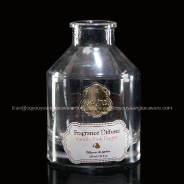 Home Decorative Cheap Parfume Diffuser Bottle Glass 100 ml