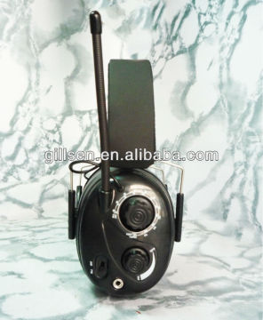 FM AM radio headset