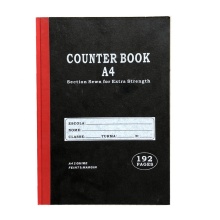 Student A4 Writing Hardcover Book with Red Margin