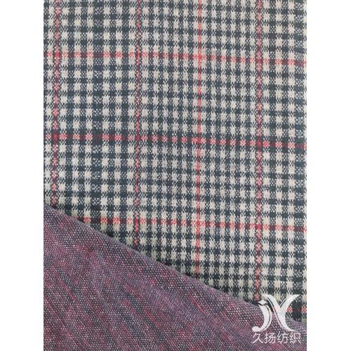 Garnfarbstreifen-Streifen-Plaid-Jacquard-Strick