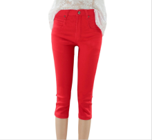 2019 New Women Cropped Jeans