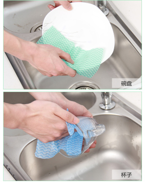 Mesh Spunlace Nonwoven Fabric Wipes