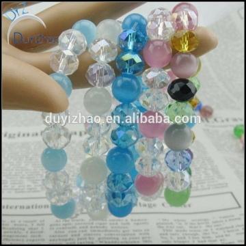 Cheap fashion beads colorful engagement crystal beads