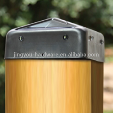 solar fence light solar gate post cap llight