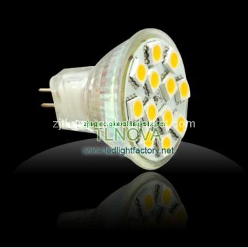 LED Light Bulb MR16 12*5050SMD GU10 LED Light with Aluminum Housing