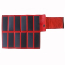 Amorphous Foldable Flexible Solar Panels for Outdoor Camping