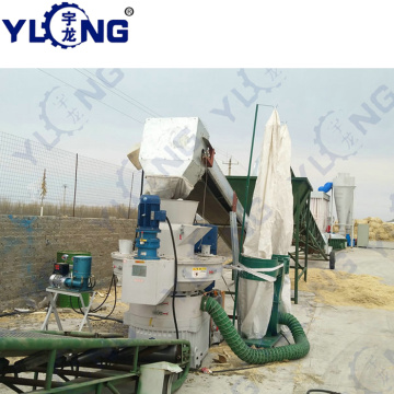 Grass machine pellet mill