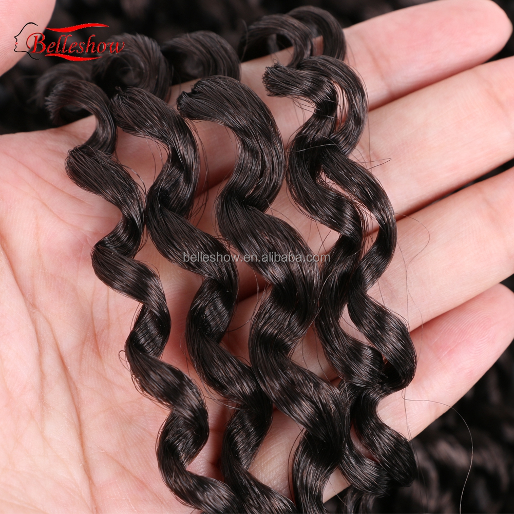 Hot sell passion twist hair 18inch water wave passion twists Synthetic Hair braiding passion twist crochet