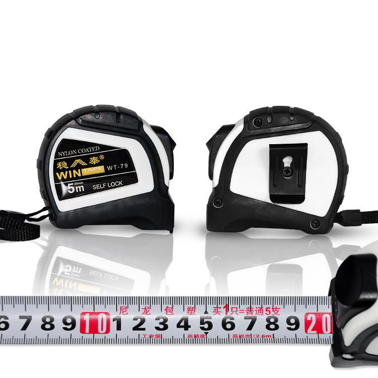 شريط قياس الجسم ABS الصلب مخصص 3 م 5 م 7.5 م 10 م محمول قابل للسحب محمول 3 في 1 شريط قياس قابل للسحب على نحو سلس