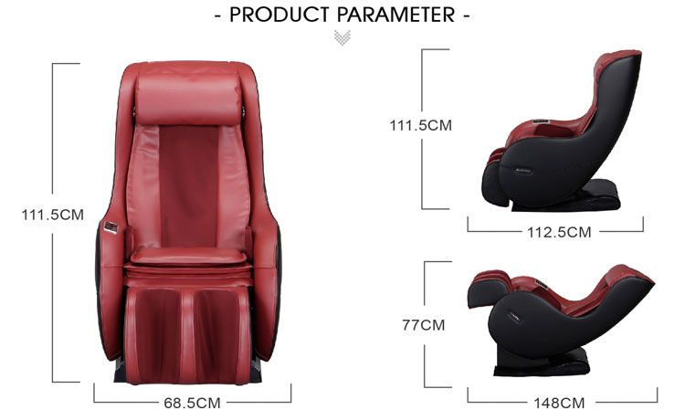 MiNi shiatsu Recliner small chair for massage