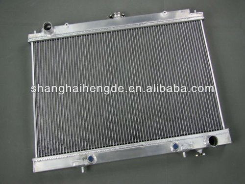 Full aluminum radiator 2 Rows For DODGE MOPAR CARS BOTH HOSES PASSENGER SIDE 1968-1974 radiator factory