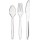 Plastic Forks Bulk White 100% Virgin PP Pet Disposable Soup Spoon Cutlery