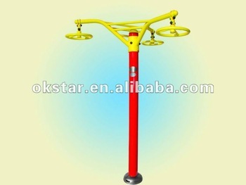 Outdoor Fitness Equipment Overhung Rotating Wheel