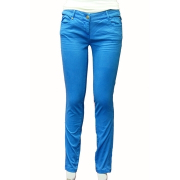 Blue Skinny Pants for Women