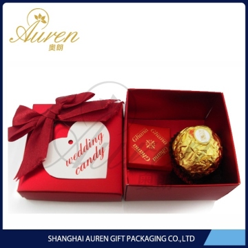 glossy gourmet chocolate box packaging