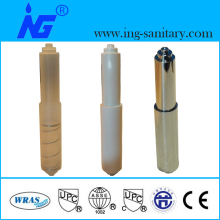 White chroming or transparency Plastic Paper roll core with easy installation