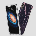 สไตล์ที่เป็นที่นิยมกรณี TPU โทรศัพท์ IMD สำหรับ Iphone X Cover