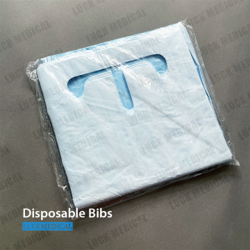 Material dental Babero dental desechable
