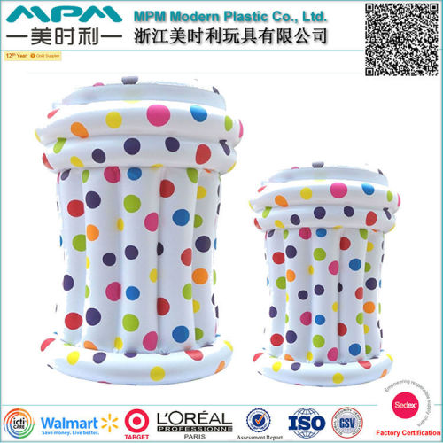 OEM inflatable pvc ice bucket