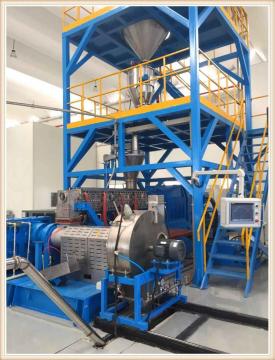 PE with Carbon Fiber Compounding Extrudering Line
