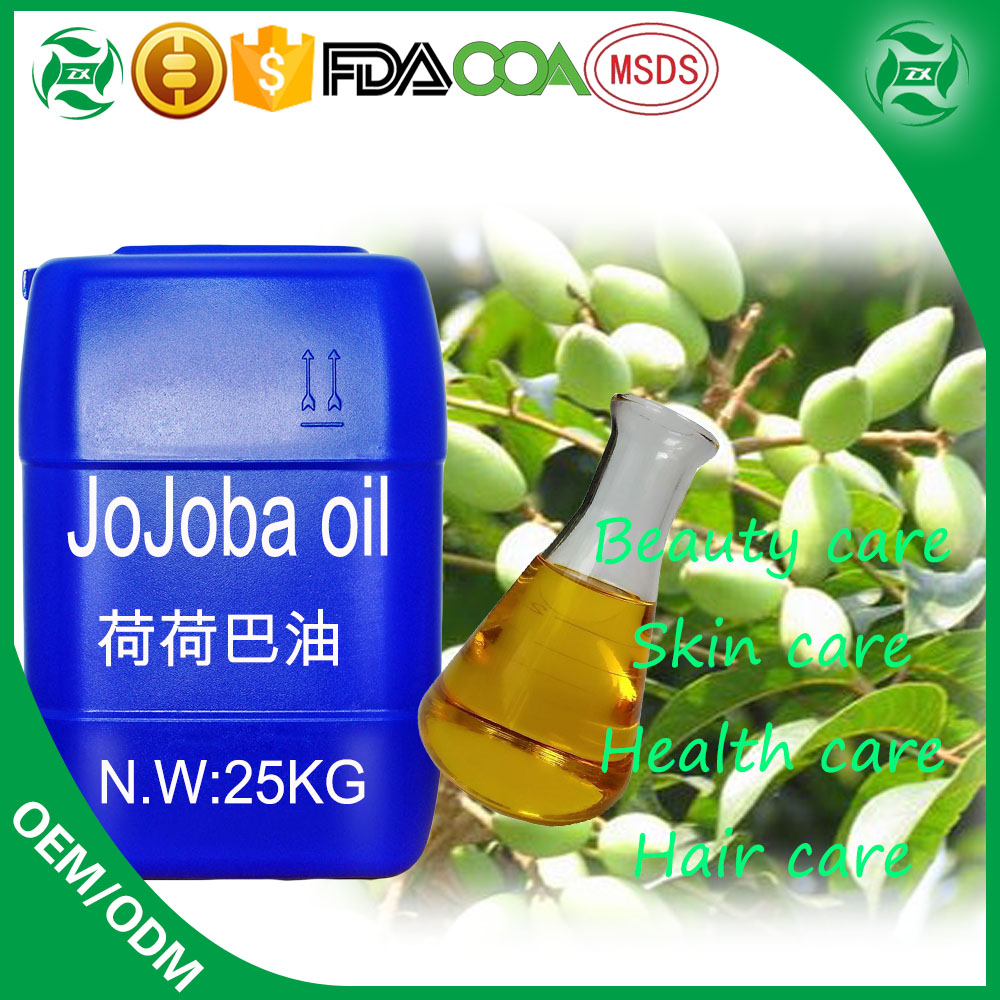 Orgânico 100% puro óleo de jojoba