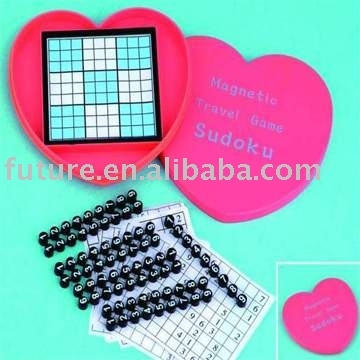 magnetic sudoku game player set, sudoku,magnetic game,travel game, game, plastic game