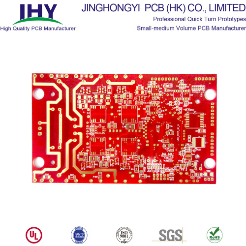OEM High-Frequency PCB Fabrication with 50um Laser Vias PCB
