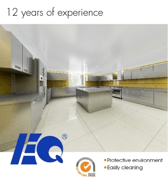 China Factory Stainless Steel autocad modern kitchen cabinets