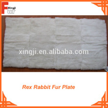 Factory Supply Rex Rabbit Fur Plate