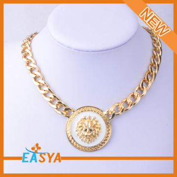 Wholesale Fashion Alloy Pendant Wishbone Necklace