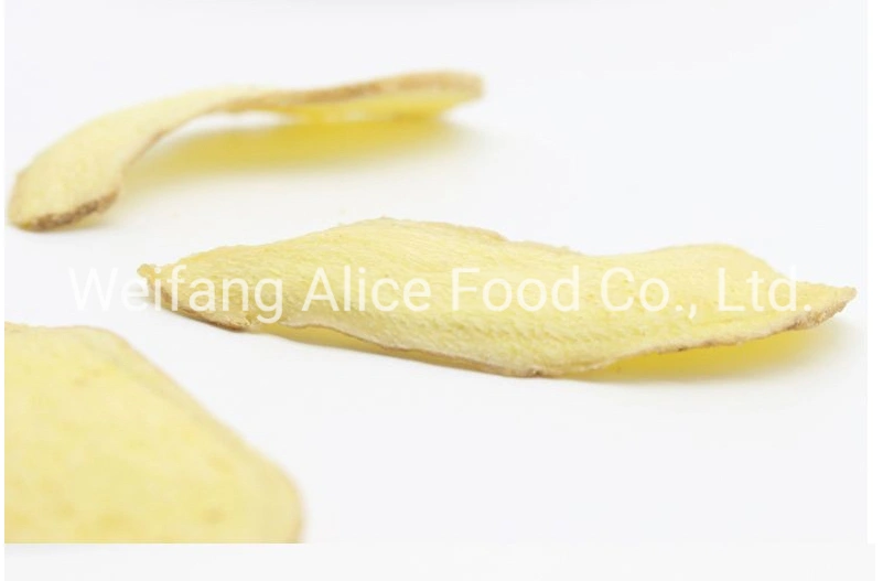 China Healthy Vegetable Snacks Cheap Price Export Standard Wholesale Fried VF Ginger Chips