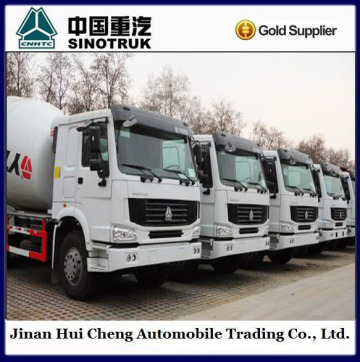 Howo sinotruk 10wheel 9cbm concrete mixer truck for sale